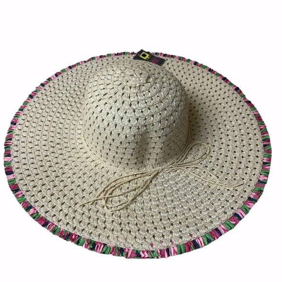 Women's Floppy Sunhat One Size Beach Pool Cruise - Picture 2 of 3